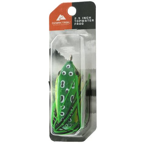 Frog popper lure; Natural-scent trout fishing bait; Senko worms. . Walmart frog lures